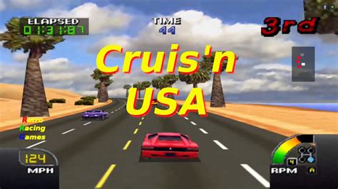 Cruis'n USA: A Joyride Through Americana and Pixelated Nostalgia!