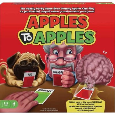 Apples to Apples: A Hilarious Card Game for Unleashing Creativity and Side-Splitting Laughter!