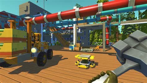 Scrap Mechanic - A Chaotic Adventure Filled With Robot Mayhem and Inventive Genius!